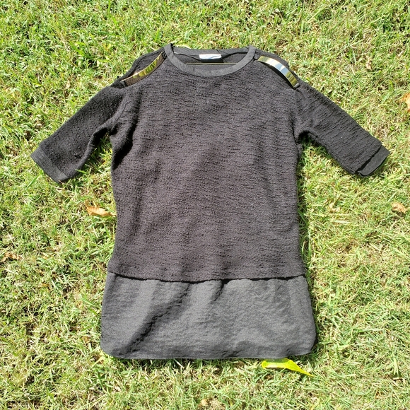 Zara W&B Collection, Size: S, Black w/ Light Gold - Picture 6 of 7